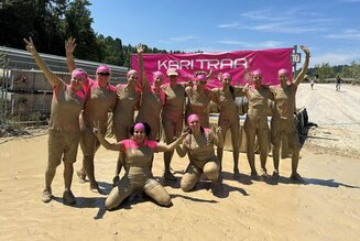 Teilnahme am Muddy Angel Run in Zürich