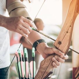 Eigene Bogenschießanlage